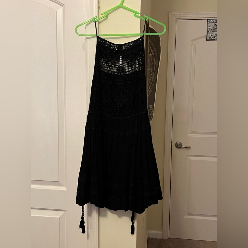 Free People Mesh Mini Dress